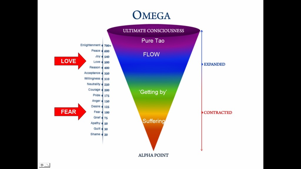 DAVID HAWKINS SCALE OF CONSCIOUSNESS – Irrelevance is gone. Everything